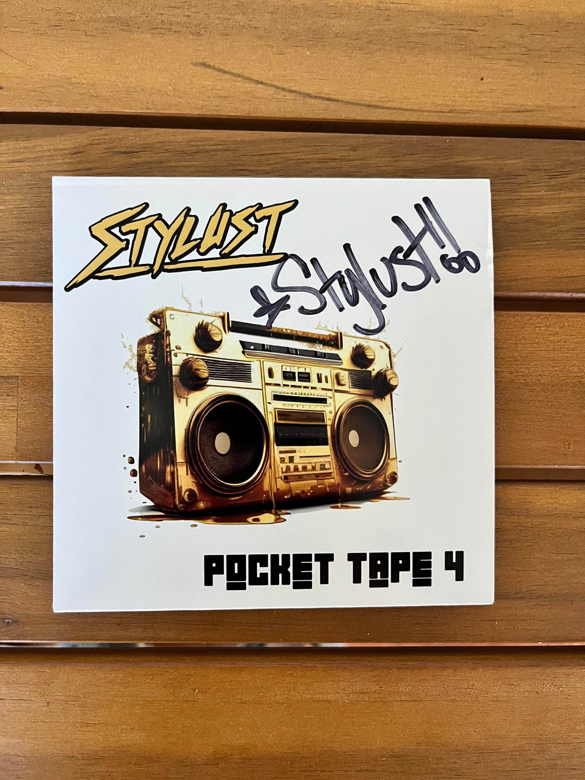 Stylust Pocket Tape 4 CD *SIGNED BY STYLUST*
