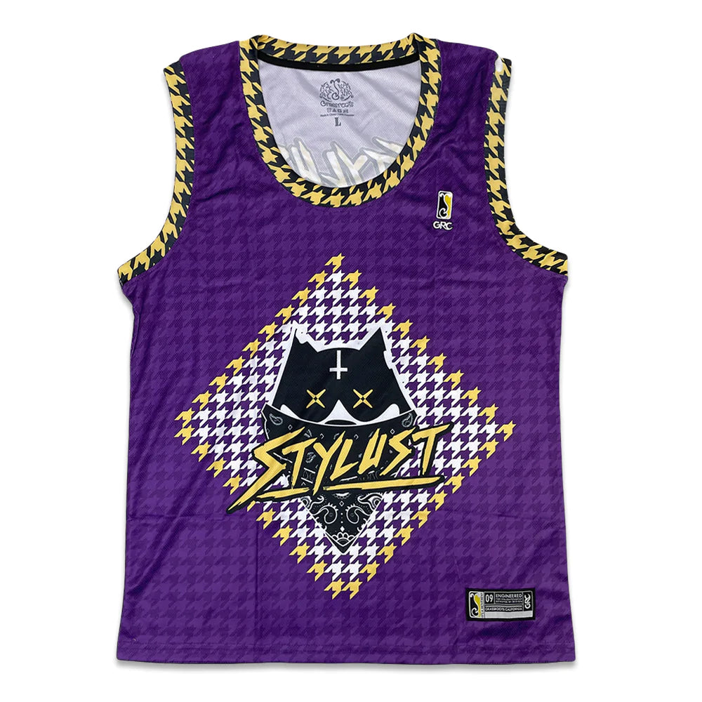 Stylust Cat Purple Grassroots Jersey