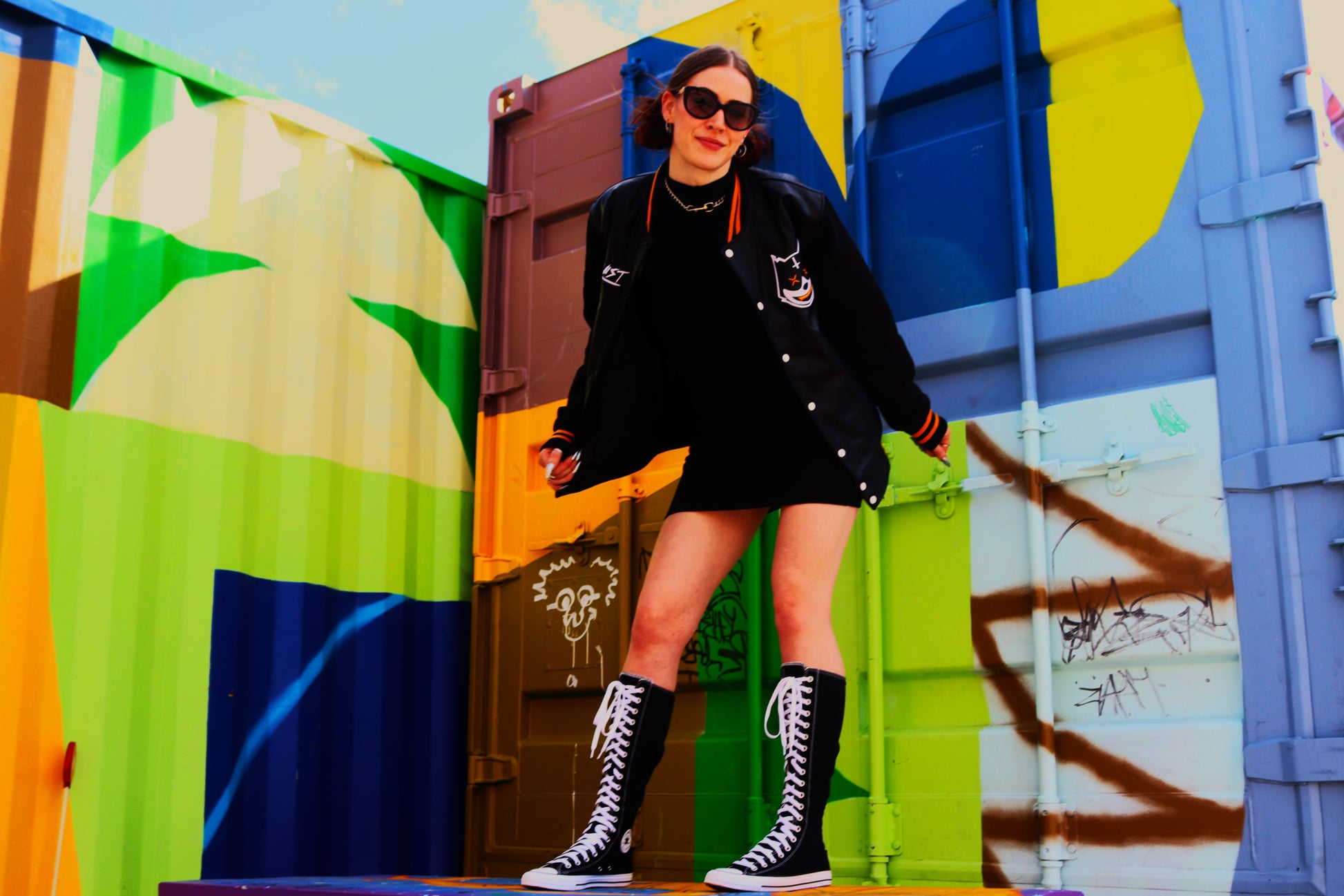 Sleeveless Records Varsity Jacket