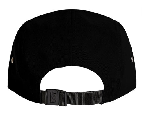 Stylust Streetwear 5 Panel Hat (Cobalt Blue/Black/Sand)