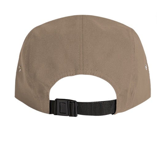 Stylust Streetwear 5 Panel Hat (Cobalt Blue/Black/Sand)