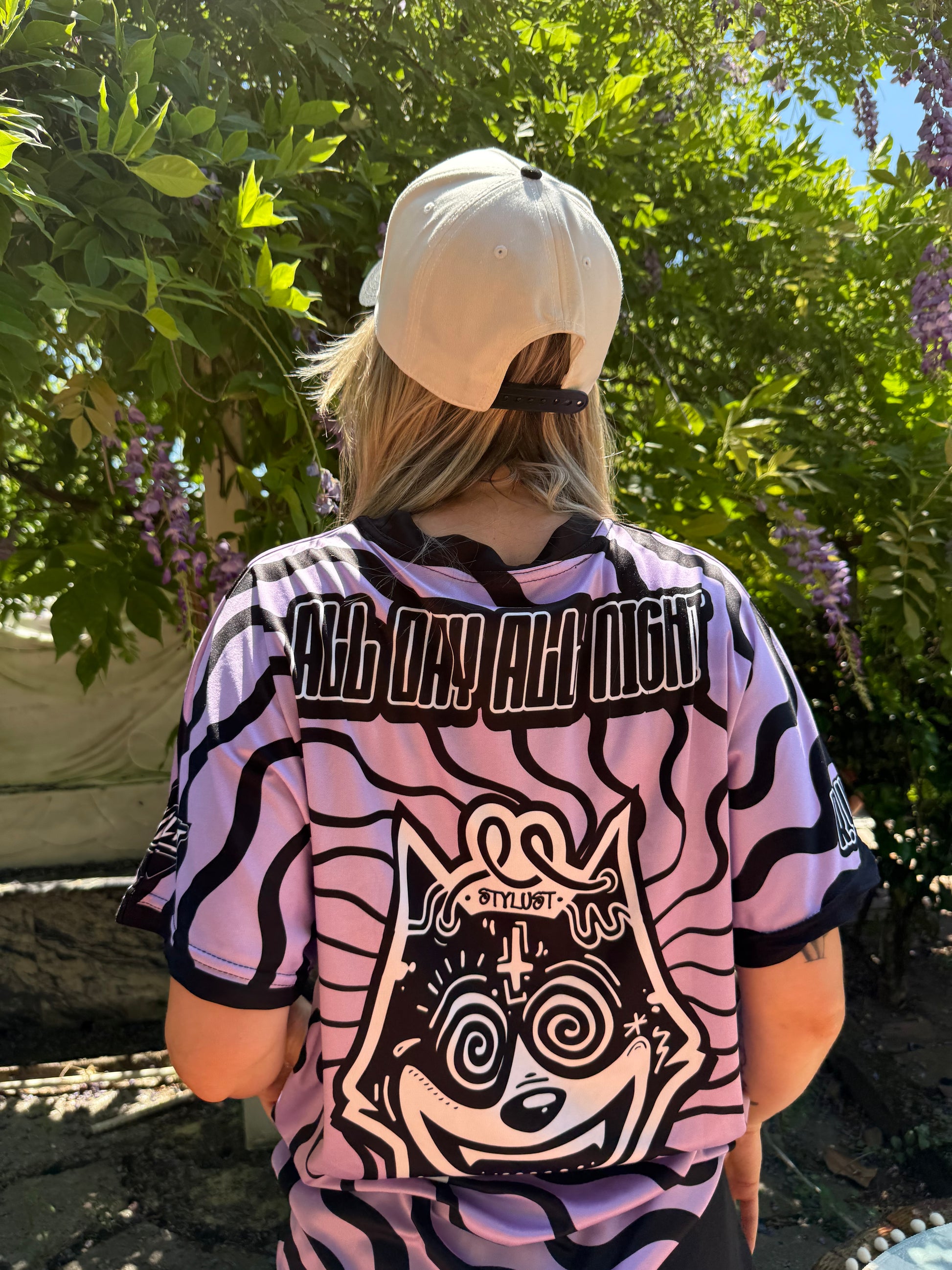 Stylust Lavender Swirl Soccer Jersey
