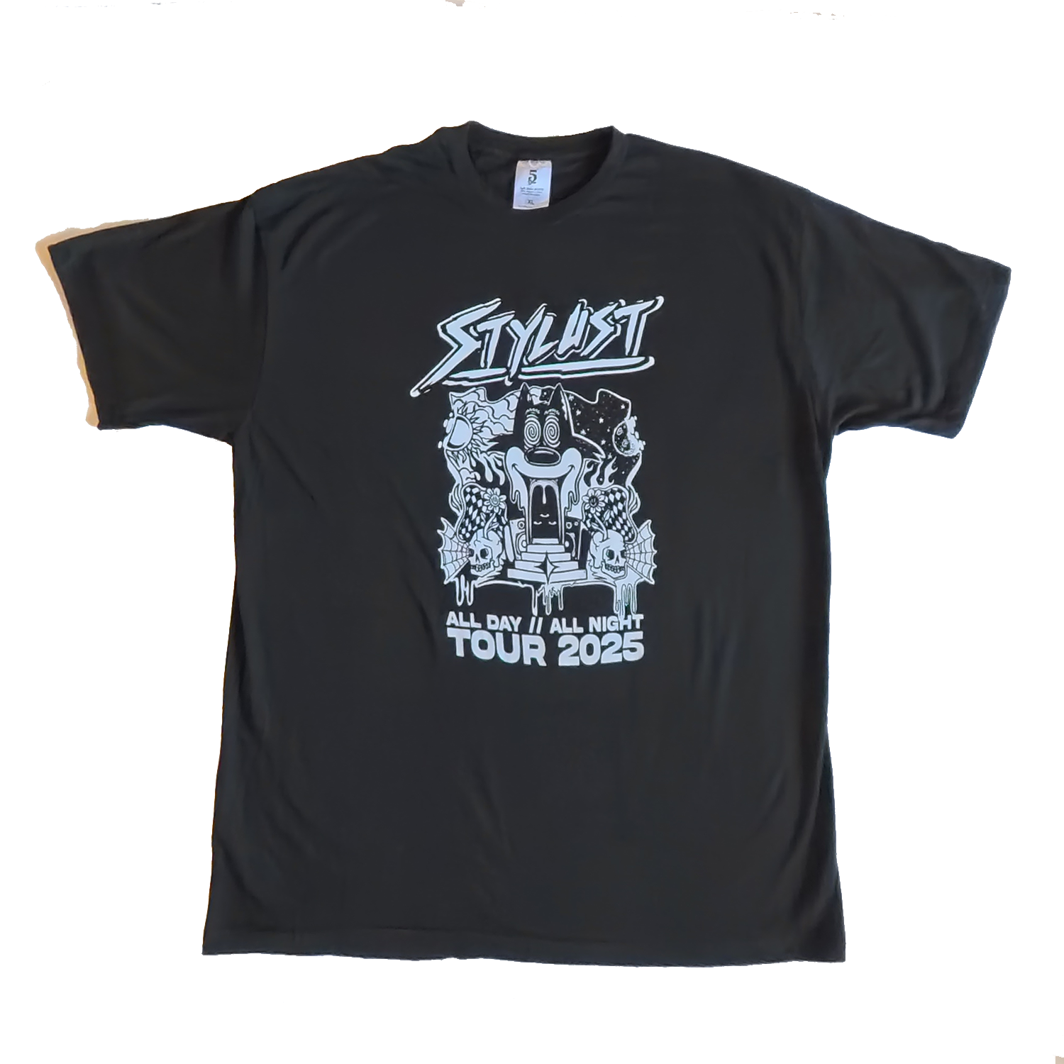 Stylust "All Day, All Night" 2025 Tour shirt