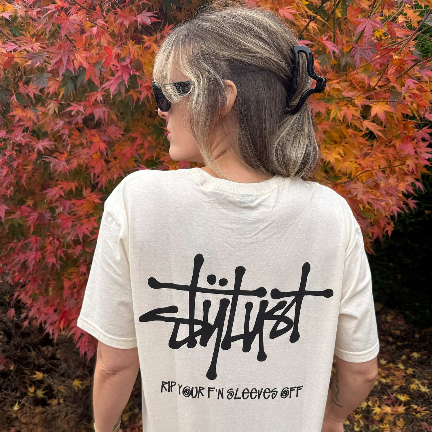 Stylust Natural Bone Streetwear T-Shirt