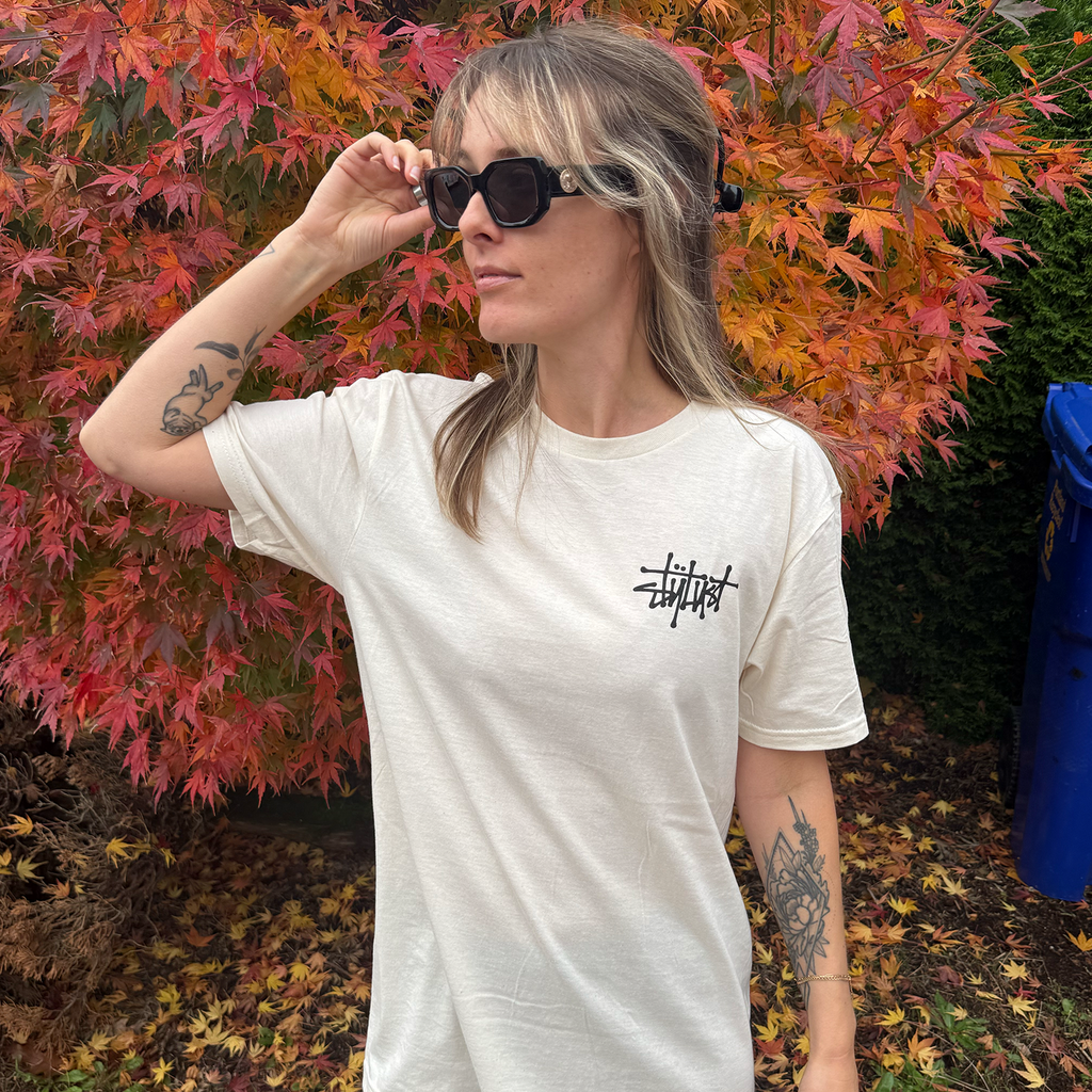 Stylust Natural Bone Streetwear T-Shirt