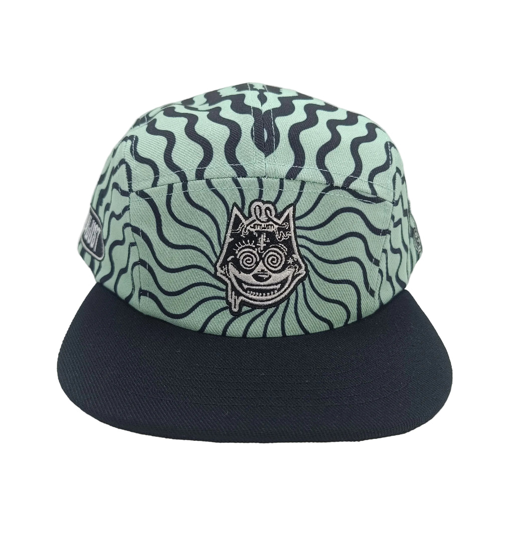 Grassroots x Stylust Mint Swirl 5 Panel Hat