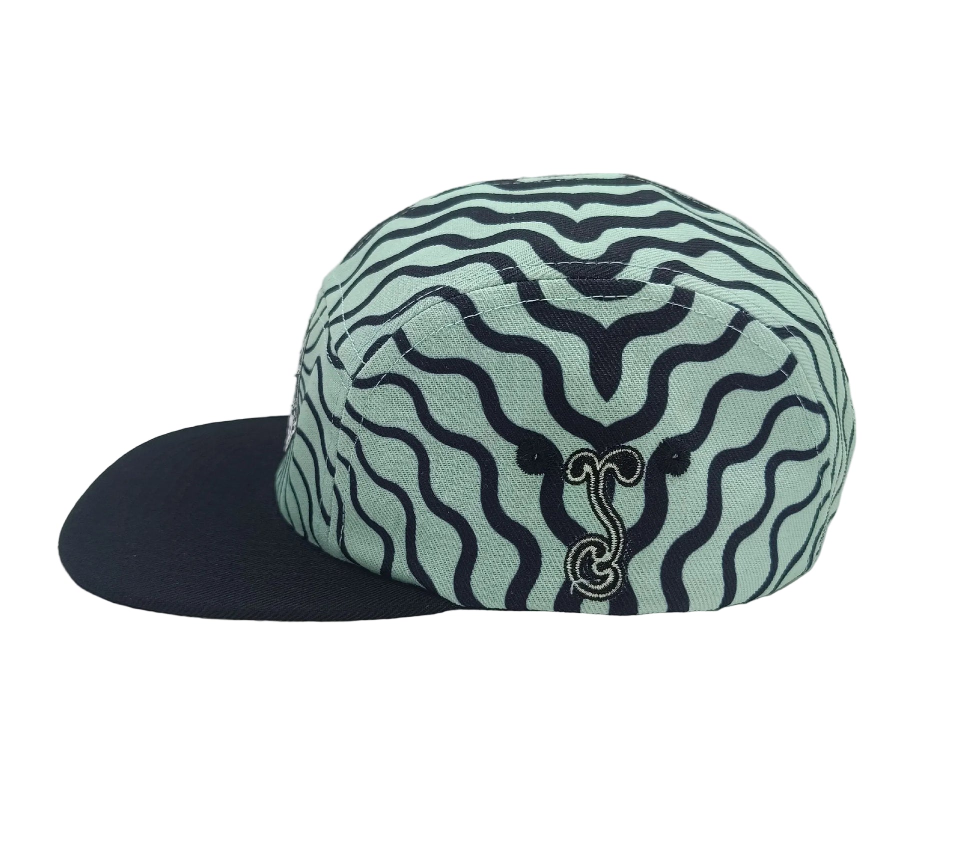 Grassroots x Stylust Mint Swirl 5 Panel Hat