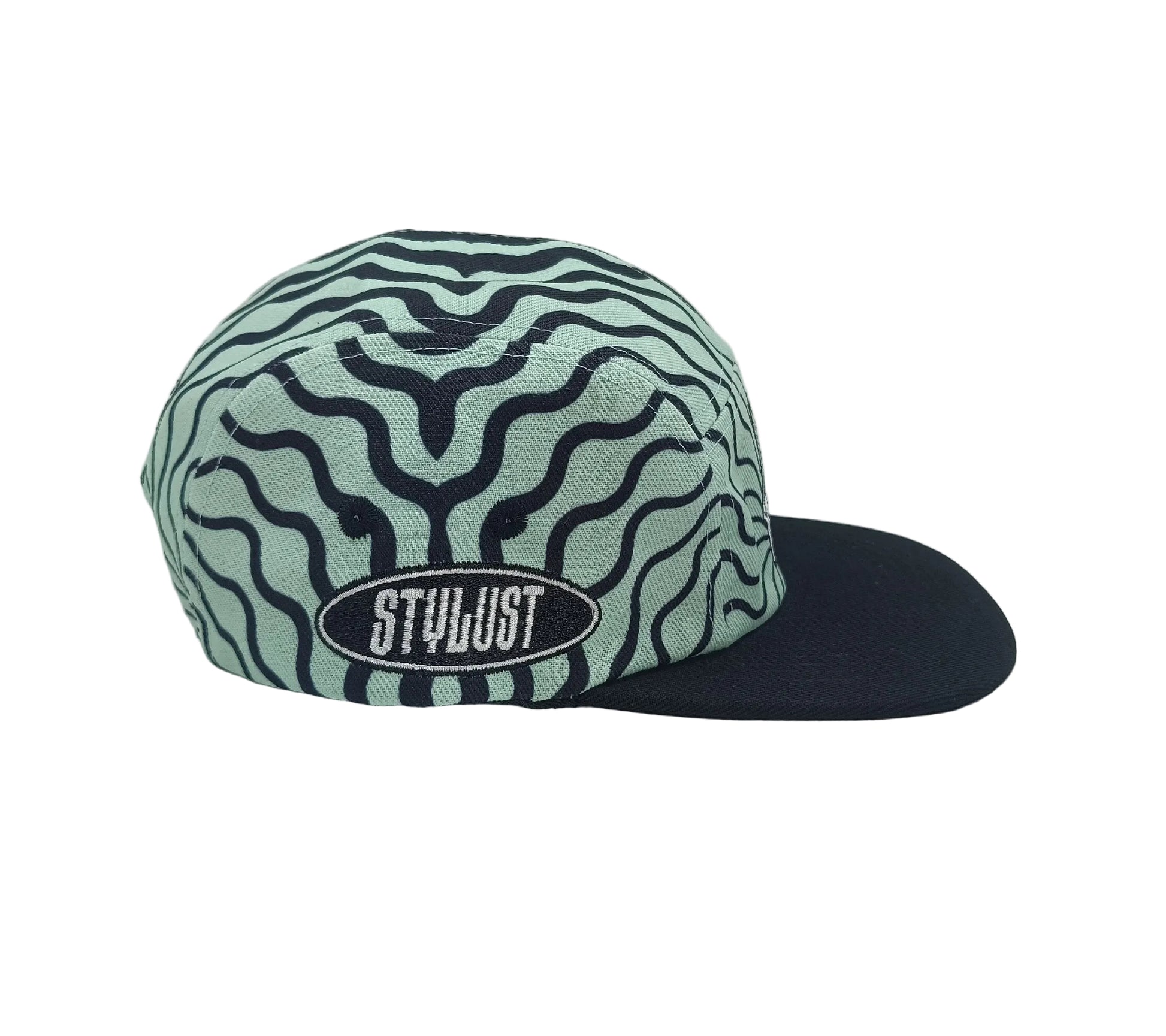 Grassroots x Stylust Mint Swirl 5 Panel Hat