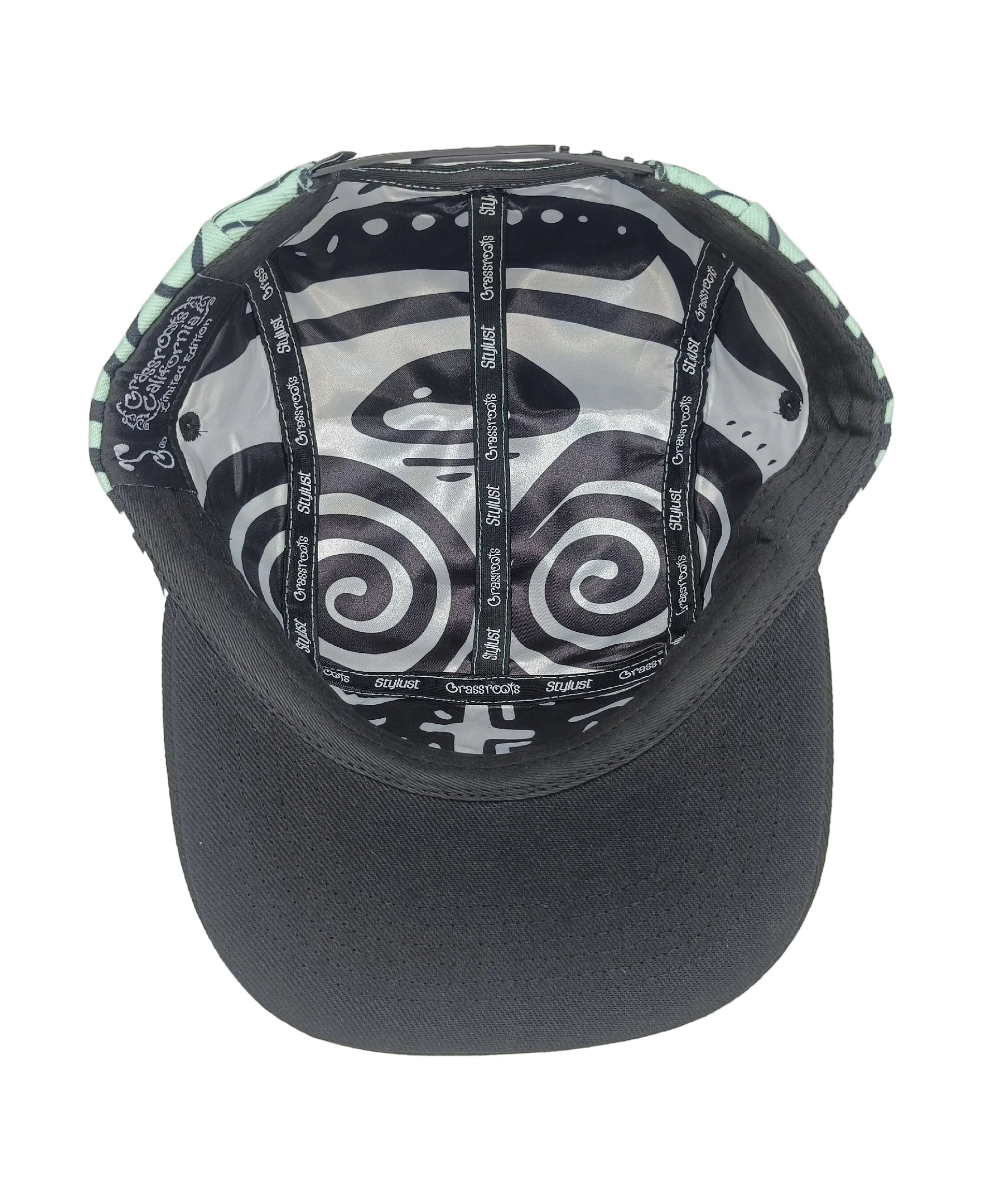 Grassroots x Stylust Mint Swirl 5 Panel Hat
