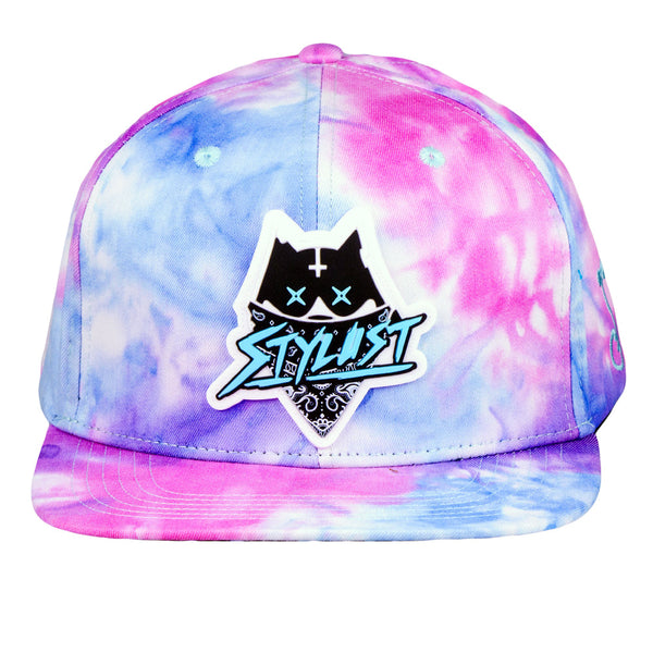 Stylust Pink/Blue Grassroots Acidwash Hat