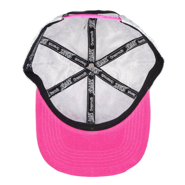 Stylust 2024 White/Pink Grassroots Hat