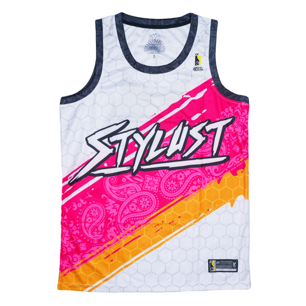 Stylust 2024 White/Pink Grassroots Jersey