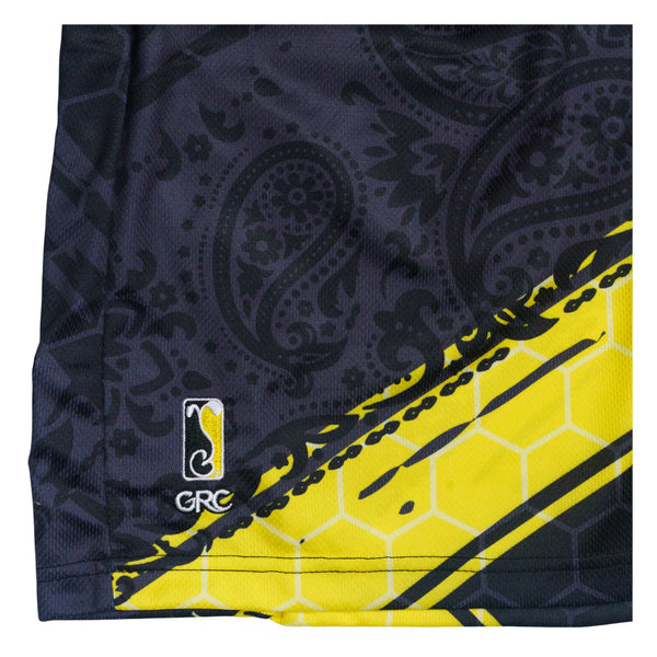 Stylust 2024 Black/Yellow Jersey Shorts