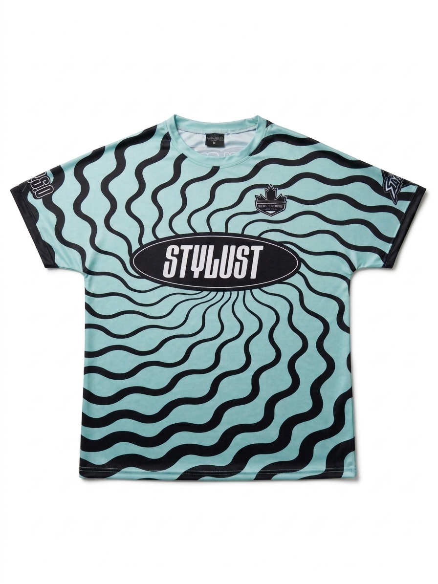 Stylust Mint Swirl Stylust Jersey