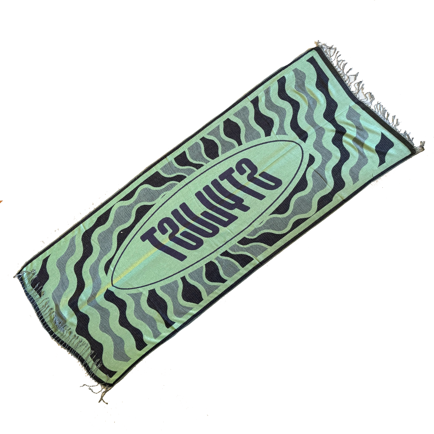 Stylust Lavender X Mint Swirl Double Sided Woven Pashmina