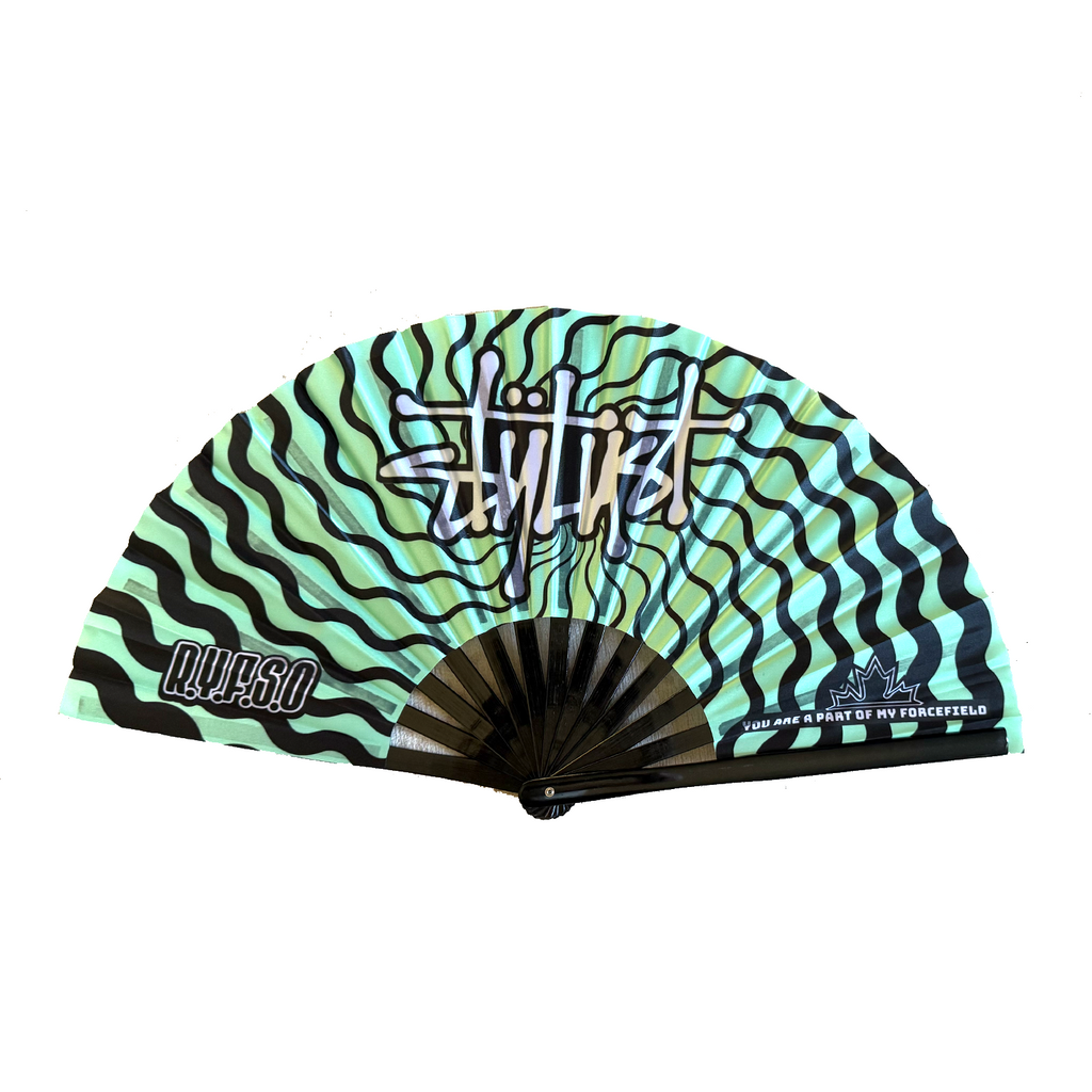Stylust Mint Swirl Oversize Fan