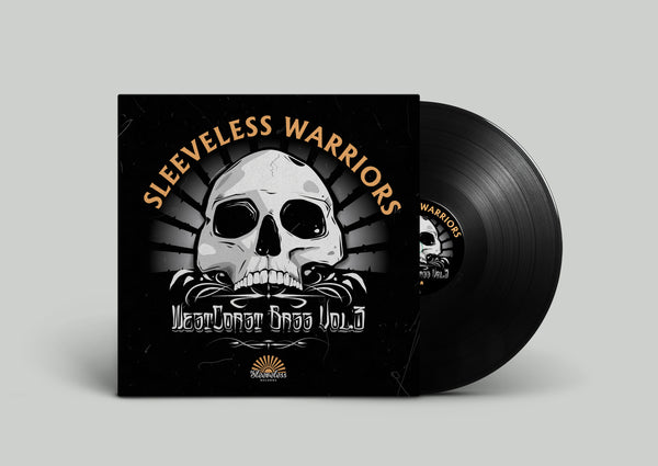 Sleeveless Warriors : West Coast Bass Vol 3 VINYL Record. Army Green Marbled Collectors Edition!