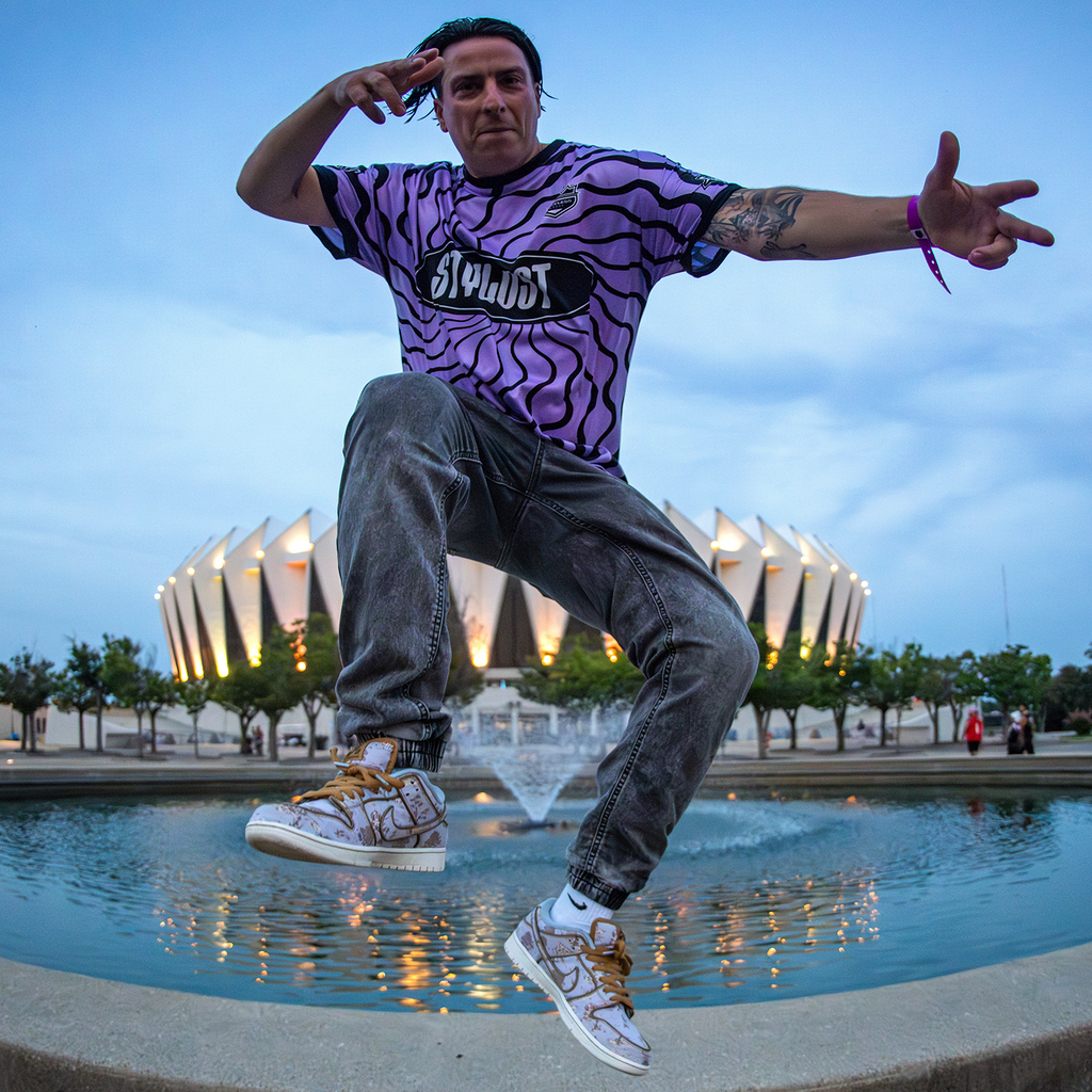 Stylust Lavender Swirl Soccer Jersey