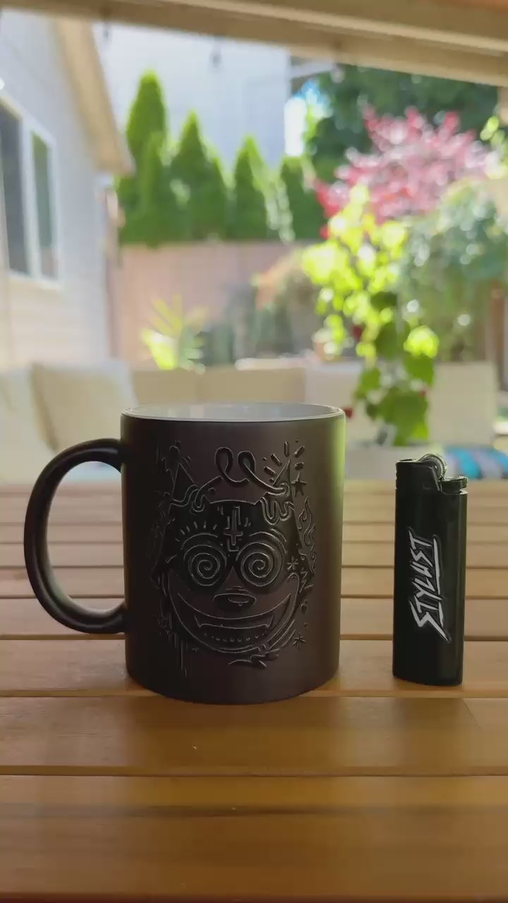 Coffee Mug + Lighter Combo