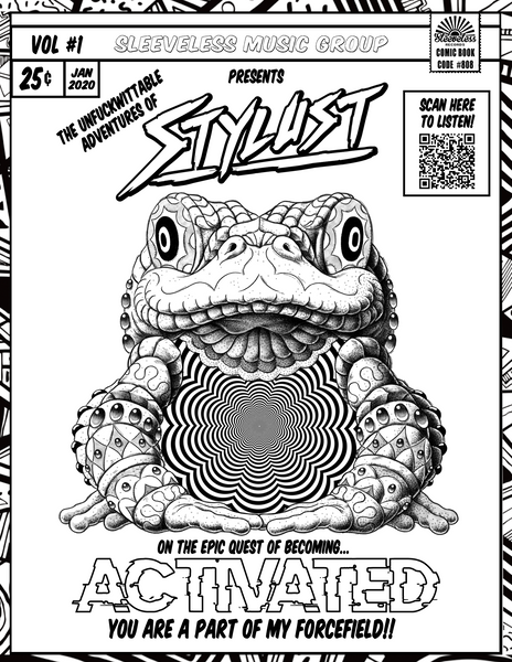 Stylust ACTIVATED coloring page - FREE DL