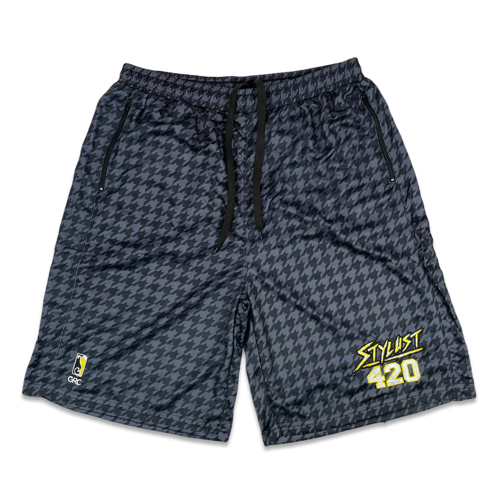 Stylust Cat Black Mesh Grassroots Shorts
